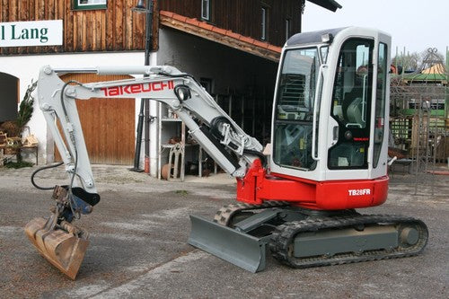 Download Takeuchi TB28FR Compact Excavator Operators Manual