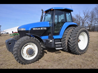 FORD NEW HOLLAND 8770 6 CYLINDER AG TRACTOR MASTER ILLUSTRATED PARTS LIST MANUAL