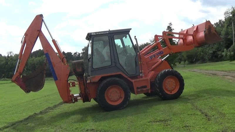 Fiat Allis FT110 Tractor Loader Backhoe Service Repair Manual PDF