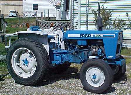 Ford New Holland 1600 Tractor Operators Manual