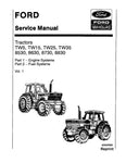 Download Ford New Holland TW5 TW15 TW25 TW35 8530 8630 8730 8830 Service Workshop Manual