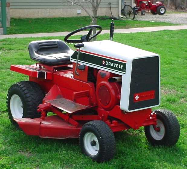 Gravely 408 Parts List for Lawn Tractor