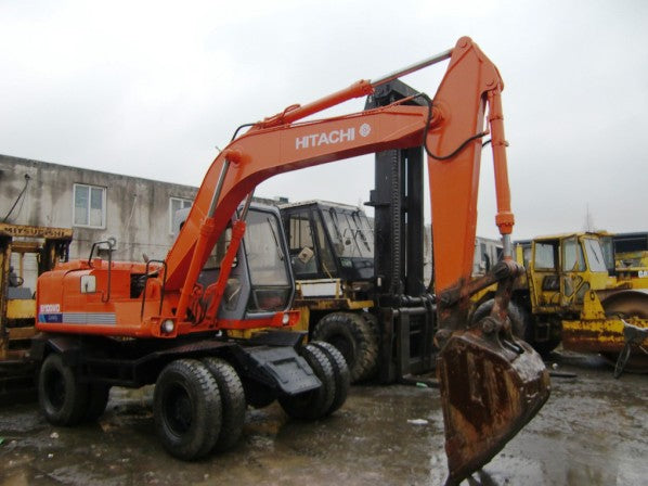 Ex100 Hitachi EX100 WD Excavator Full Complete Parts ... – Heavy Equipment Manual