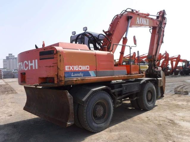Hitachi EX160WD Excavator Full Complete Parts Manual Download