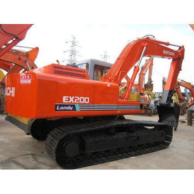 Hitachi EX200LC-3 Excavator Full Complete Parts Manual Download