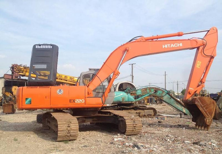 Hitachi EX 220-5 Excavator Full Complete Service Repair Manual Download