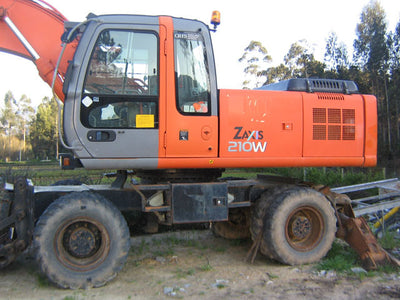 Hitachi ZAXIS 210W-3 Wheeled Excavator Full Complete Parts Manual Download