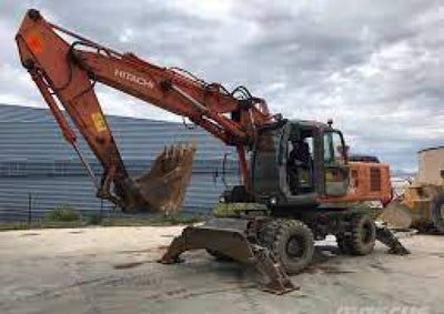 Hitachi ZAXIS 210W Wheeled Excavator Full Complete Parts Manual Download