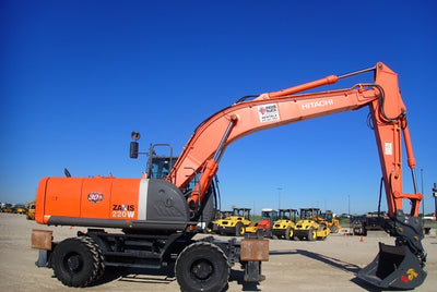 Hitachi ZX 220W-3 WHEELED Excavator Full Complete Service Repair Manual Download
