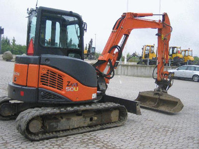 Hitachi Zaxis 50U-2 Excavator Full Complete Operator'S Manual Download