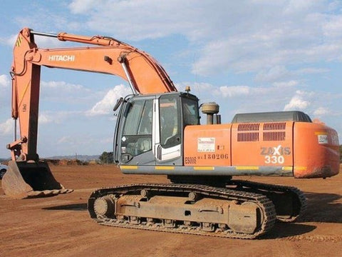 Hitachi Zaxis 330, 350, 370 Excavator Complete Service Repair Manual PDF