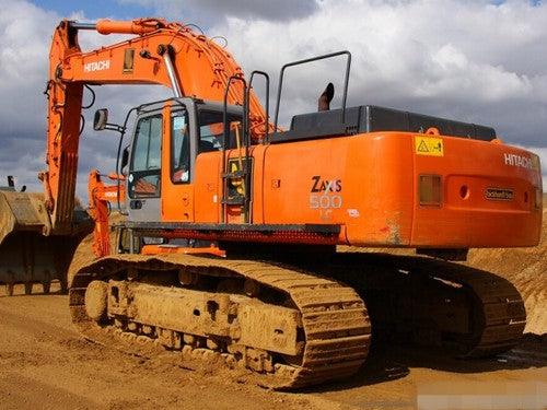 Hitachi Zaxis ZX450-3, ZX450LC-3, ZX470H-3, ZX470LCH-3, ZX500LC-3, ZX520LCH-3 Hydraulic Excavator Operator's Manual