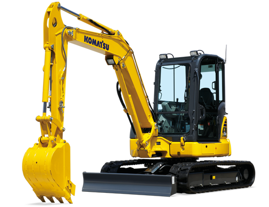 Komatsu PC55MR-3 Hydraulic Excavator Shop Service repair manual Download
