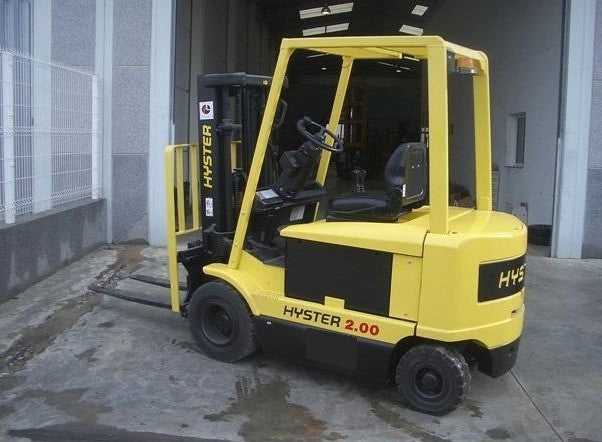 Hyster E25Z, E30Z, E35Z, E40ZS Electric Forklift Truck E114 Series Workshop Service Repair Manual (USA)