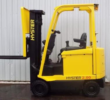 Hyster E25Z, E30Z, E35Z, E40ZS Electric Forklift Truck F114 Series Workshop Service Repair Manual (USA)