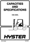 Hyster H2.00XL, H2.50XL, H3.00 Forklift Truck A177 Series Workshop Service Repair Manual (Europe)