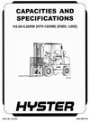 Hyster H3.50XMS, H3.75XMS, H4.00XMS, H4.50XM, H5.00XM, H5.50XM Forklift Truck L005 Series Service Repair Manual