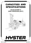 Hyster H36.00XM(S-12); H40.00XM, H44.00XM, H48.00XM(S,-12) Lift Truck A917 series Service Repair Manual (EU)