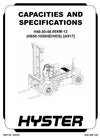 Hyster H800HDS HDS, H900HD HDS, H970HDS, H1050HD HDS Forklift Truck A917 series Service Repair Manual (USA)