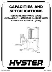 Hyster N50XMA3 Electric Reach Truck C471 Series Workshop Service Repair Manual