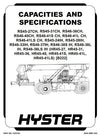 Hyster RS45-27 31CH 24 28IH, RS46-36 40 41L S LS-CH, RS-46-33 37 38L S LS-IH B222 Series Service Repair Manual