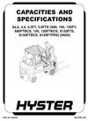 Hyster S80-100-120FT, S80-100FTBCS, S120FTS, S120FTPRS Forklift Truck H004 Series Service Repair Manual (USA)