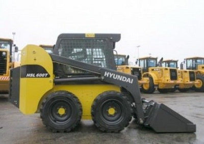 Hyundai HSL600T-680T Skid Steer Loaders Operator Manual Download