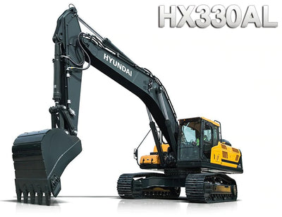 Hyundai HX330AL Crawler Excavator Operator Manual Download