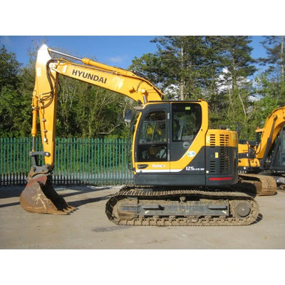 Hyundai R125LCR-9A Crawler Excavator Operator Manual Download