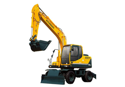 Hyundai R140W-9 Wheel Excavators Operator Manual Download