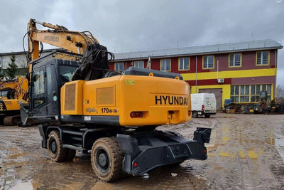 Hyundai R170W-7A Wheel Excavators Operator Manual Download