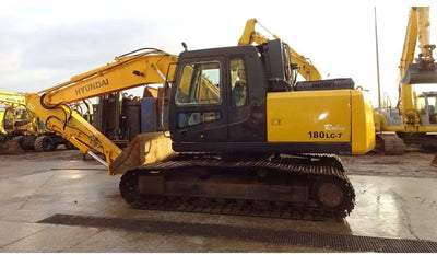 Hyundai R180LC-7A Crawler Excavator Operator Manual Download