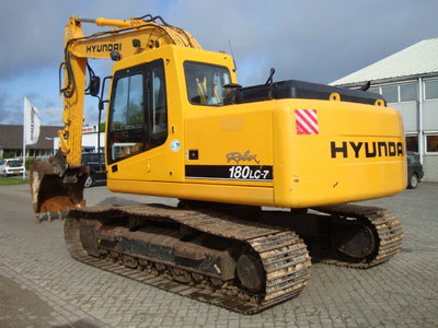 Hyundai R180LC-7 Crawler Excavator Operator Manual Download