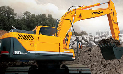 Hyundai R180LC-9 Crawler Excavator Operator Manual Download