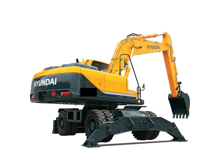 Hyundai R210W-9AMH Wheel Excavators Operator Manual Download