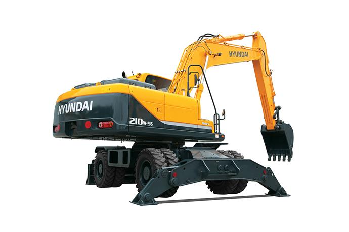 Hyundai R210W-9MH Wheel Excavators Operator Manual Download