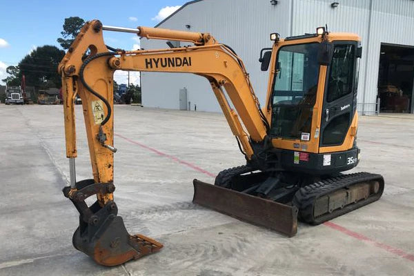 Hyundai R35-7 Mini Excavator Operator Manual Do... – Heavy Equipment Manual