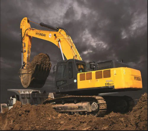 Hyundai R510LC-7 (India) Crawler Excavator Operator Manual Download