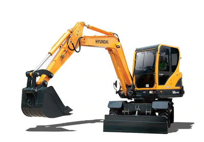 Hyundai R60W-9S Wheel Excavators Operator Manual Download