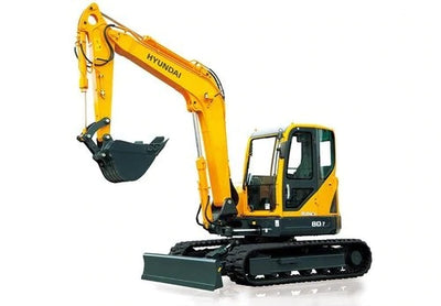 Hyundai R80-7A Crawler Excavator Operator Manual Download