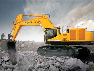 Hyundai R800LC-9FS Crawler Excavator Operator Manual Download