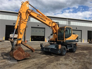 Hyundai HW140 Wheeled Excavator Service Repair Manual