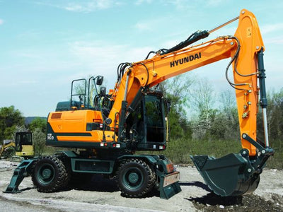 Hyundai HW160, HW180 Wheeled Excavator Workshop Service Repair Manual