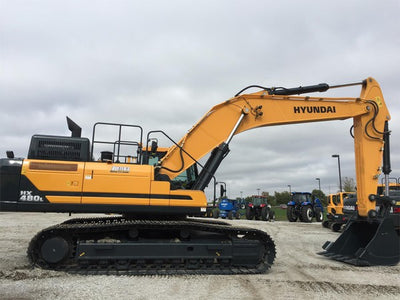 Hyundai HX480L, HX520SL Crawler Excavator Service Repair Manual