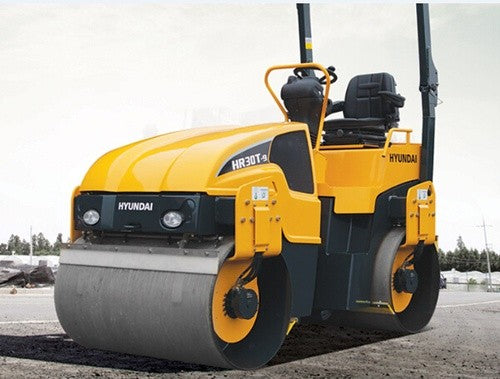 Hyundai Hr25 30t 9 Road Roller Service Repair Manual
