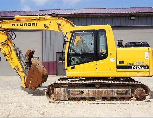 Hyundai R140LC-7A Crawler Excavator Service Repair Manual