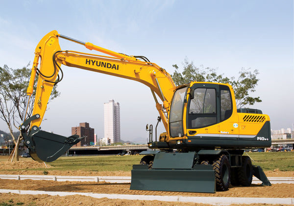 Hyundai R140W-9S Wheel Excavator Workshop Service Repair Manual
