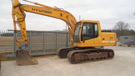 Hyundai R160LC-7 Crawler Excavator Service Repair Manual