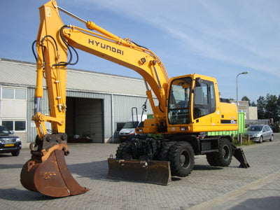 Hyundai R170W-7 Wheel Excavator Service Repair Manual