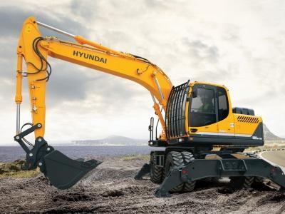 Hyundai R180W-9S Wheel Excavator Service Repair Manual